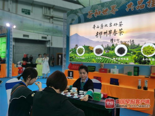 2021年广西茶博会在桂林开幕,3000种茶产品争奇斗艳